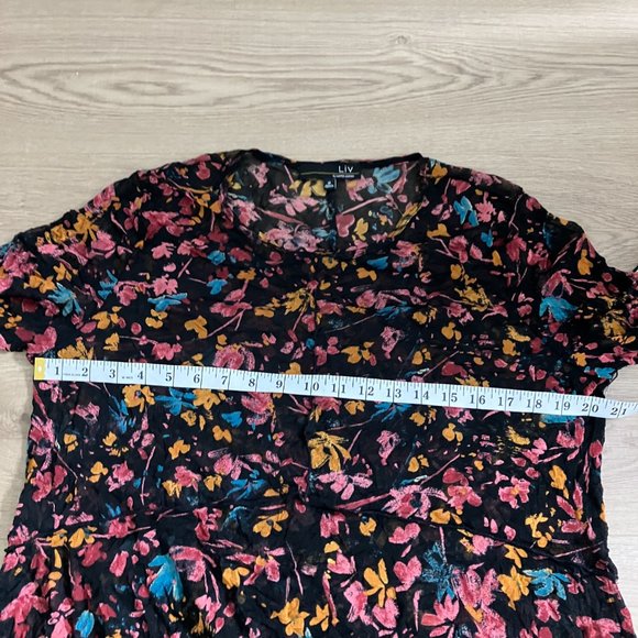 Liv by Habitat clothes NWT mesh long sleeve midi dress size XL - Picture 8 of 9